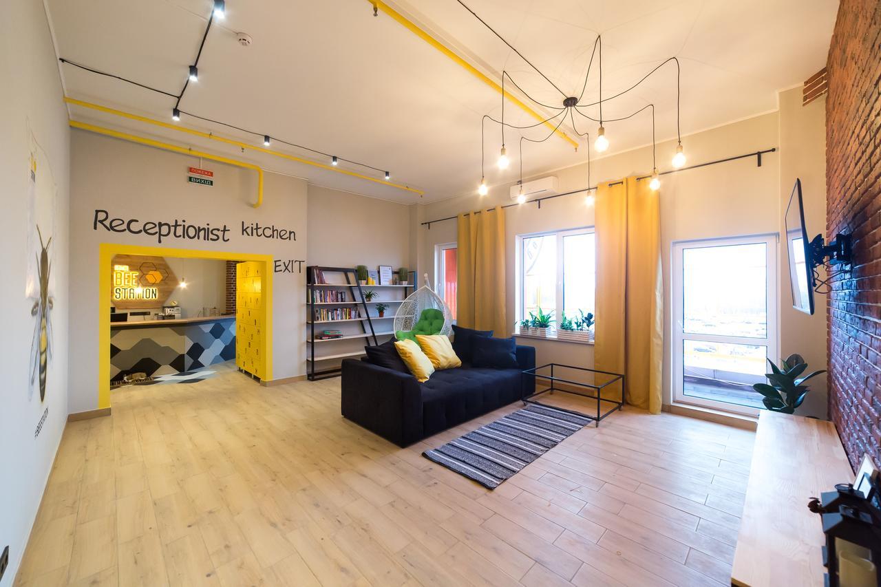 Hotel Bee Station 基輔 外观 照片